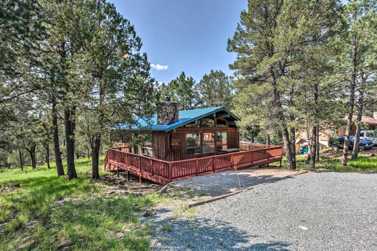 Quiet Retreat With Hot Tub - 16 Miles To Ski Apache! Руідозо Екстер'єр фото