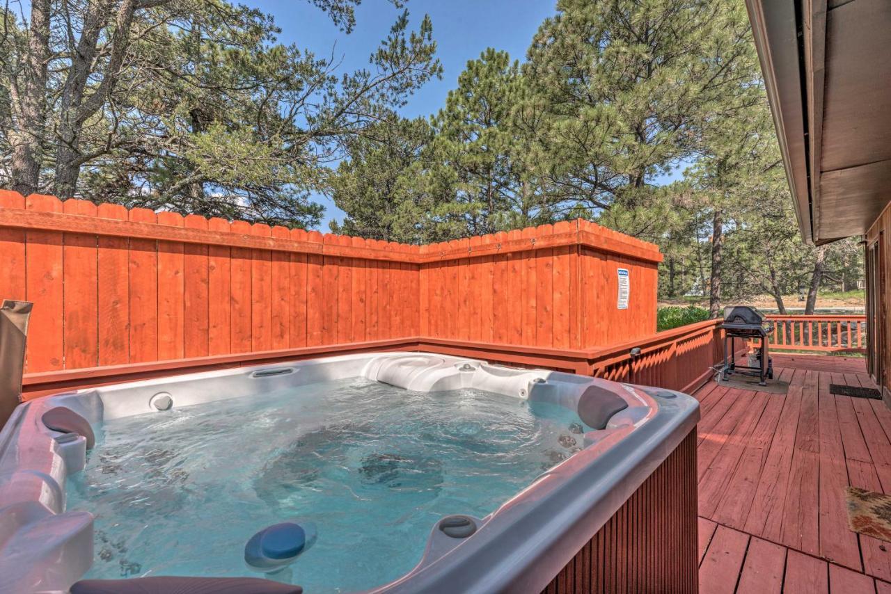 Quiet Retreat With Hot Tub - 16 Miles To Ski Apache! Руідозо Екстер'єр фото